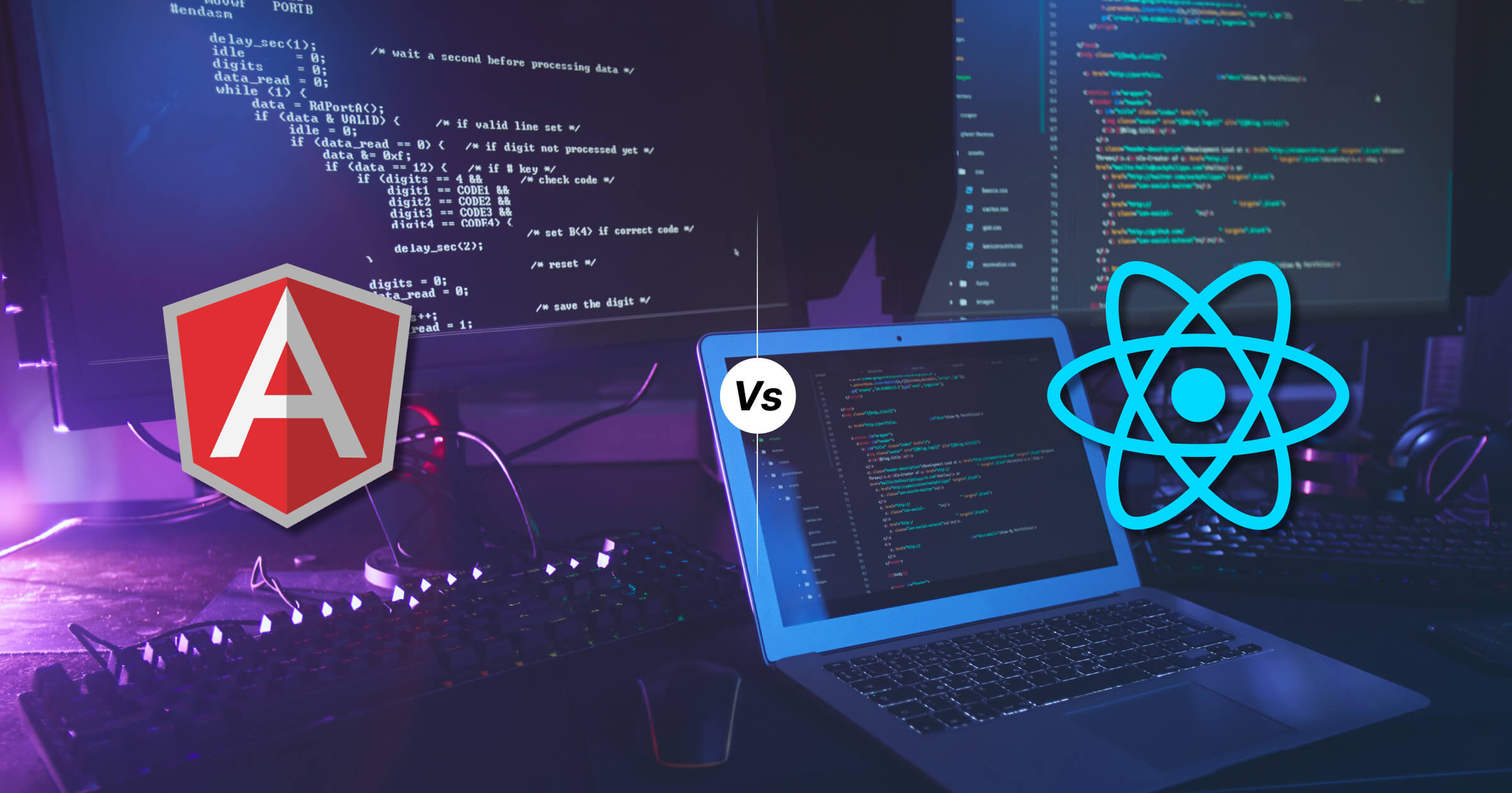 Angular vs React: Guide to Choose the Ideal Front-End Framework for 2023