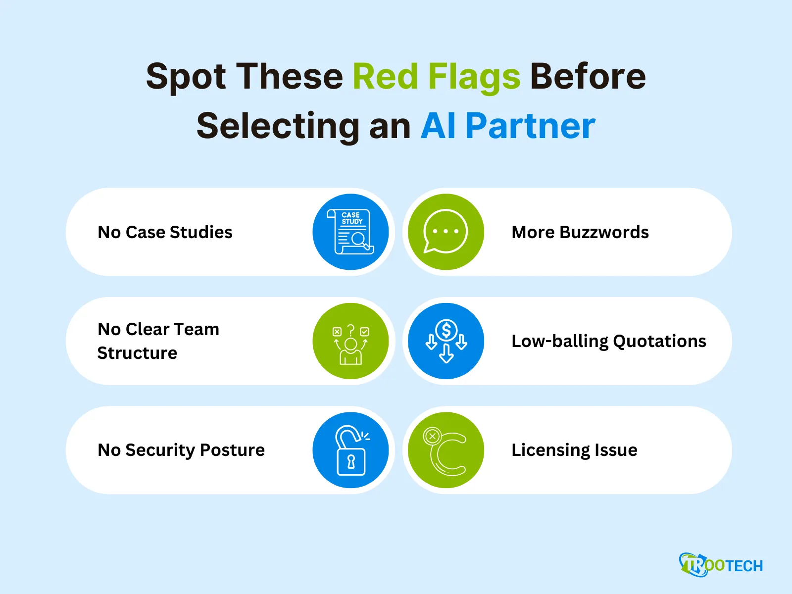 Spot These Red Flags Before Selecting an AI Partner
