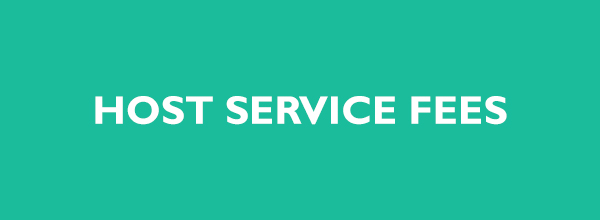 host service fees