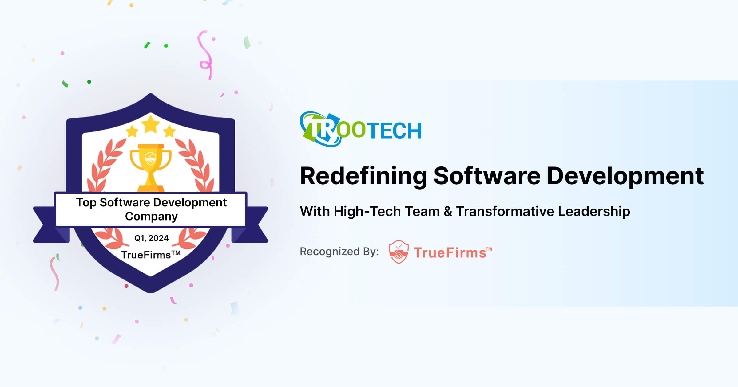 New Achievement: Leading the Custom Software Solutions Industry
